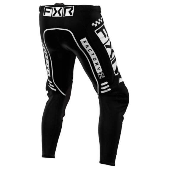 FXR- PODIUM GLADIATOR MX PANT | BLACK/WHITE, Size 38 - Picture 3 of 8